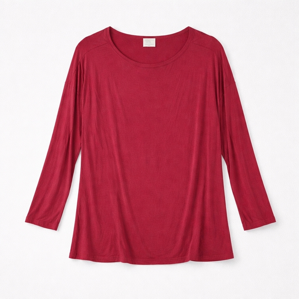 Piko 1988 XL Deep Red Long Sleeve Top